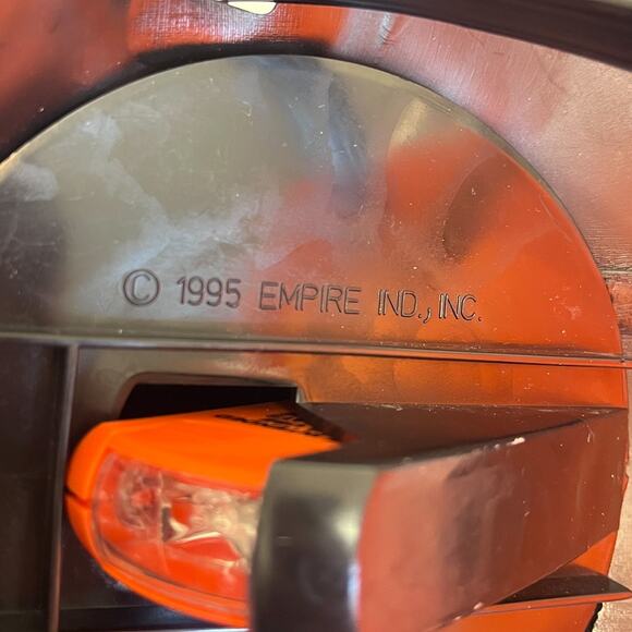 Vintage 1995 Empire Blow Mold Light Up Trick Or Treat Bucket Pumpkin Witch Hat - Picture 12 of 12